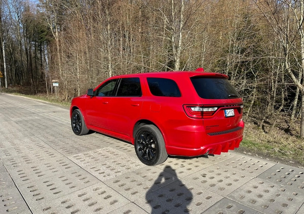 Dodge Durango cena 127900 przebieg: 94000, rok produkcji 2017 z Hrubieszów małe 781